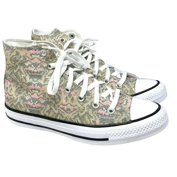 (65% OFF) NIB Converse Women's (CTAS) HI Pale Putty Limestone Grey Sneakers 10 - Picture 3 of 8